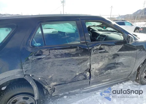 2013 Ford Utility Police Interceptor from USA, damaged, VIN 1FM5K8AR1DGA08998